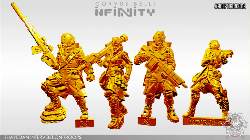 Infinity - Haqqislam - Zhayedan Intervention Troops - arachNET.de