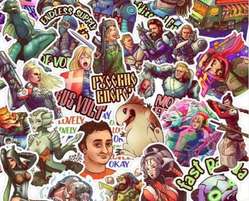 Infinity - Stickers by jail_la_la Vol. 1 - arachNET.de