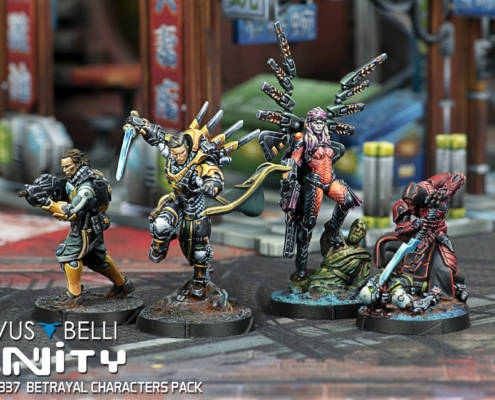 Infinity - Betrayal Characters Pack - arachNET.de