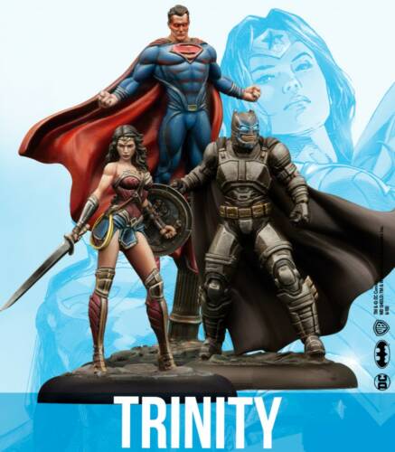 Knight Models - Justice League Trinity mit Wonder Woman