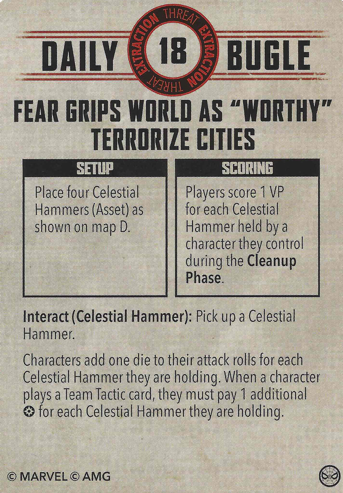 Marvel Crisis Protocol - Crisis - Fear grips world as 'worthy' terrorize cities