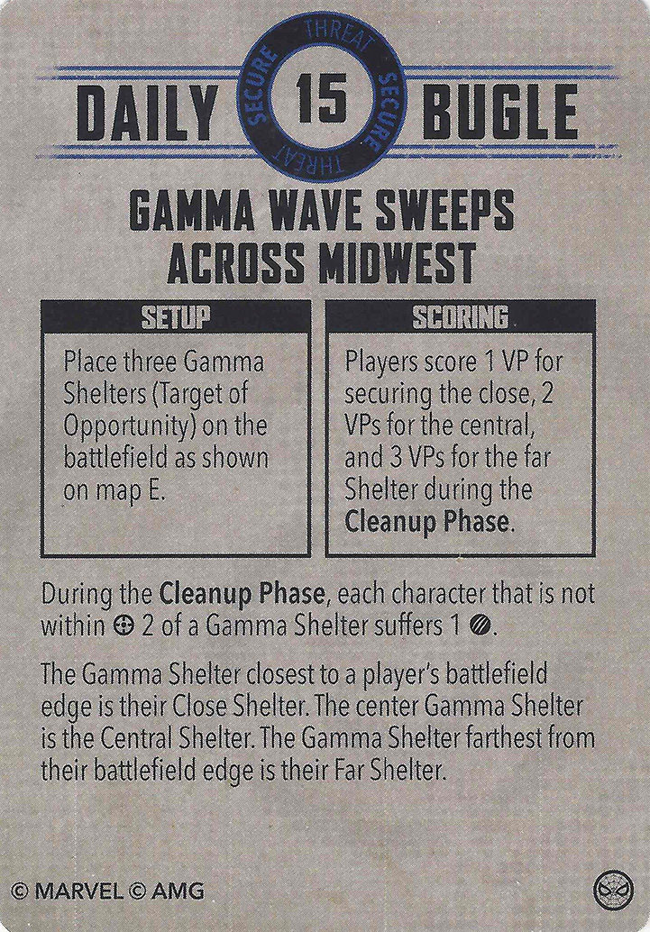 Marvel Crisis Protocol - Gamma wave sweeps across Midwest