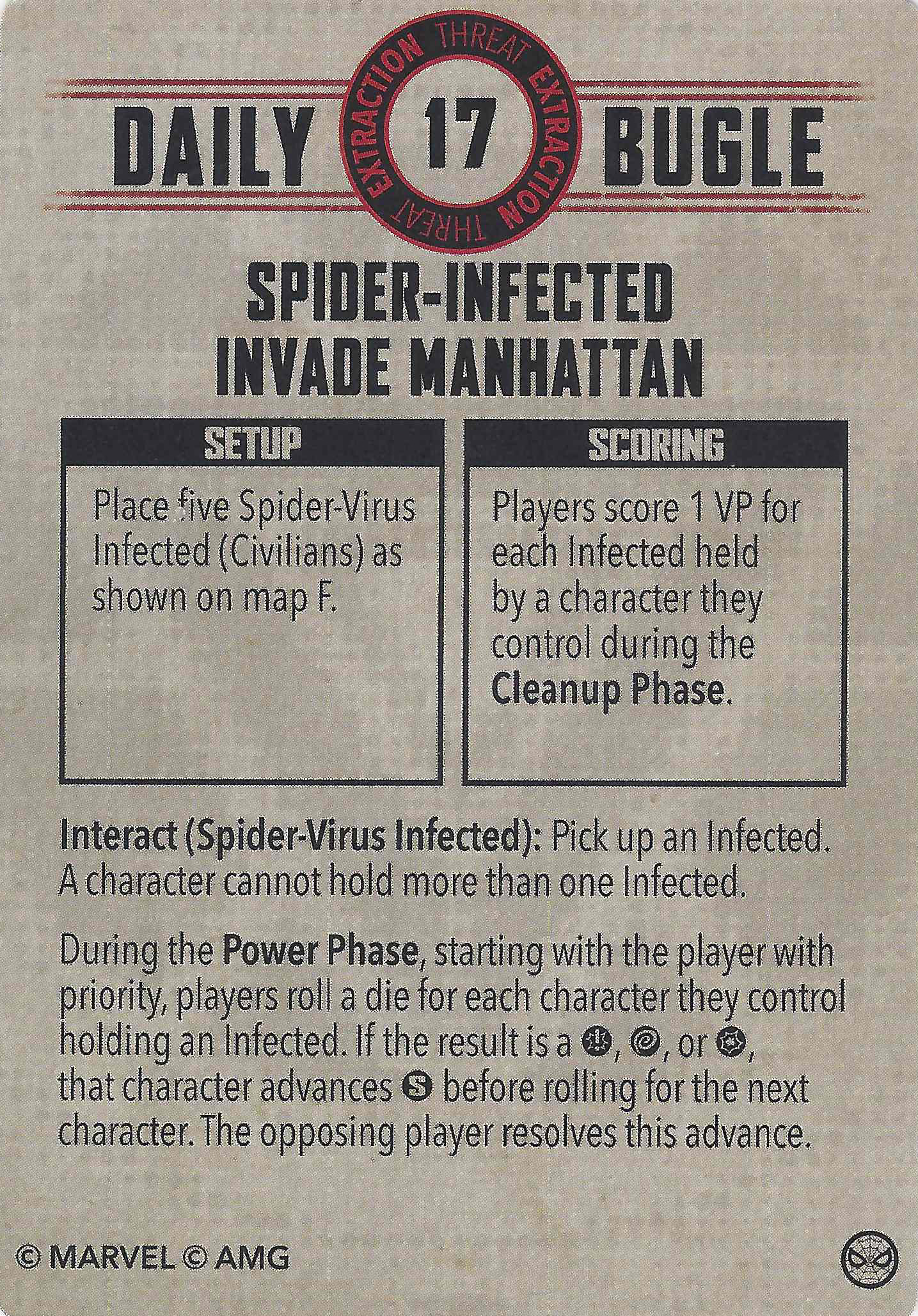 Marvel Crisis Protocol - Spider-infected invade Manhattan