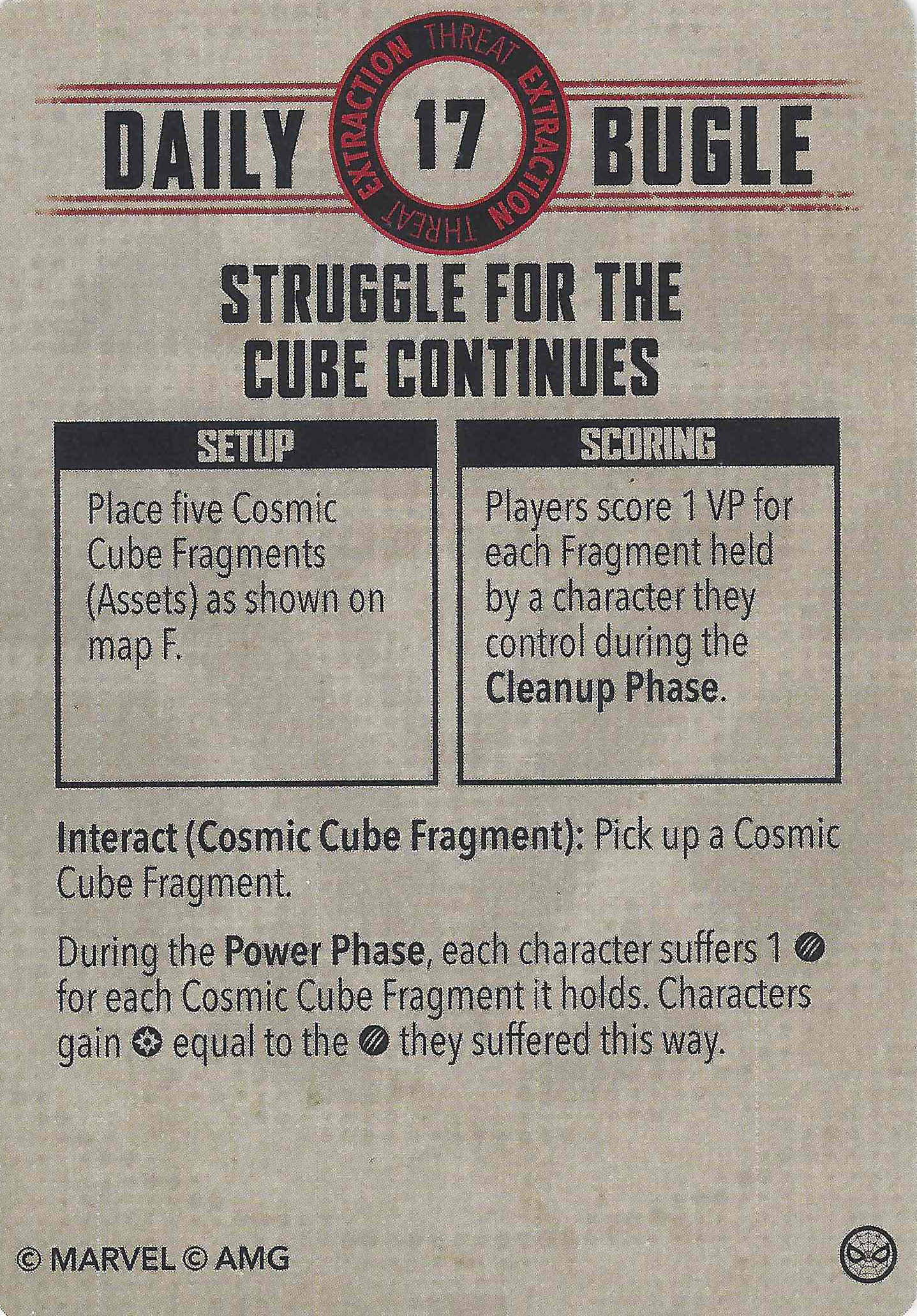Marvel Crisis Protocol - Crisis - Struggle for the cube continues