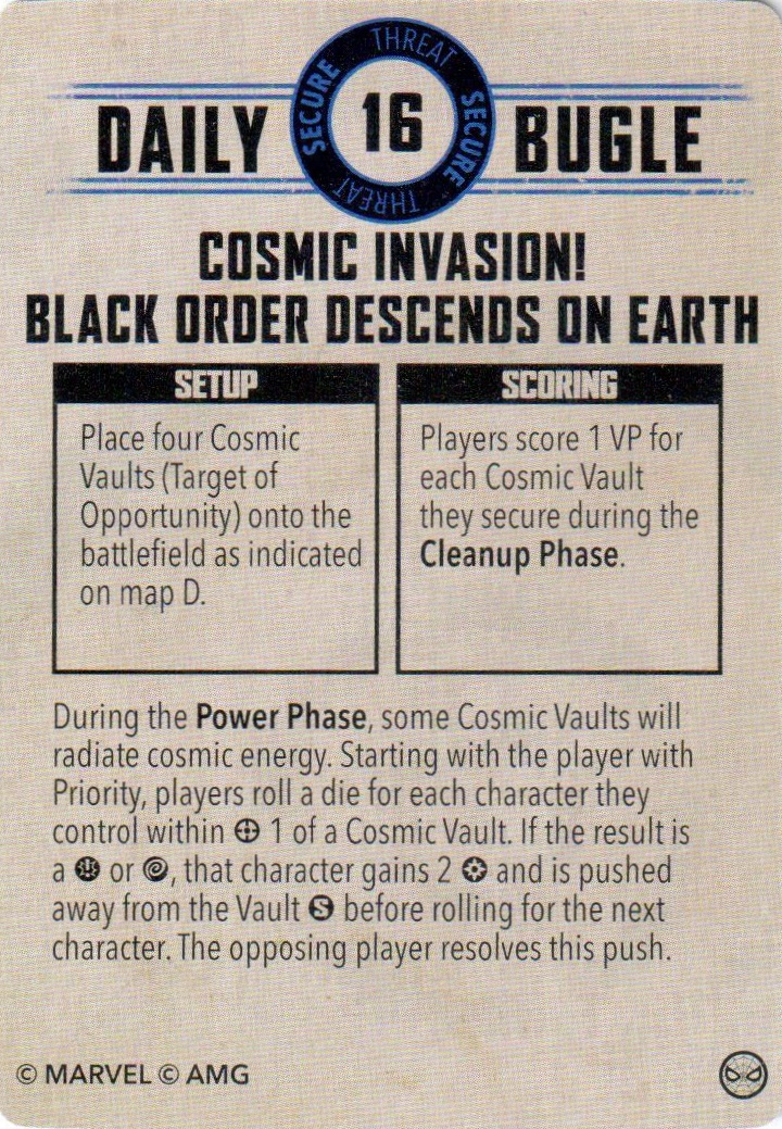 Marvel Crisis Protocol - Cosmic Invasion! Black Order descends on Earth