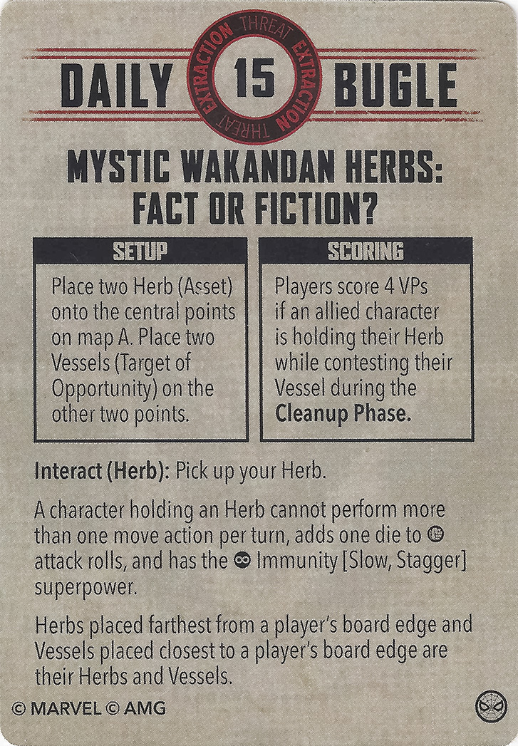Marvel Crisis Protocol - Mystic Wakandan Herbs: Fact or Fiction?