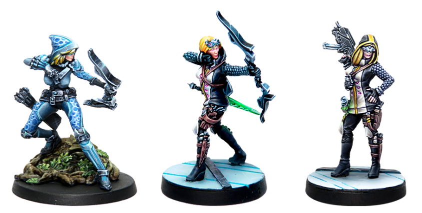Aristeia! – Dart, drei Miniaturen