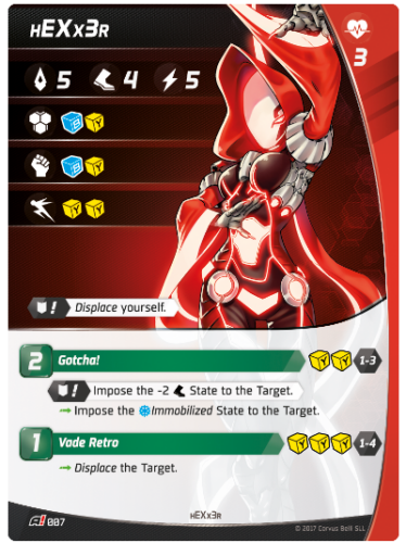 Aristeia! - hEXx3r - Charakterkarte