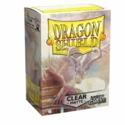Dragon Shield - Standard Size Matte Non-Glare Sleeves - Clear