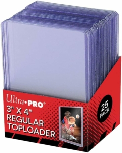 Ultra Pro - Regular Toploader 3x4
