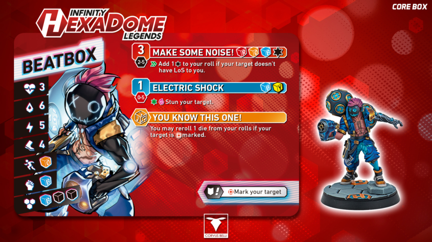 Hexadome Legends - BeatBox Profil