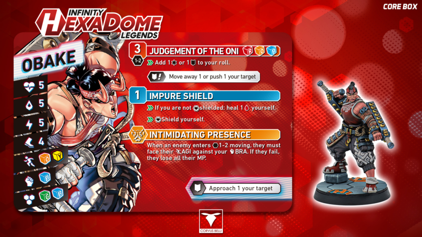 Hexadome Legends - Obake Profil