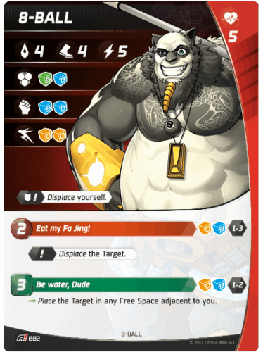 Aristeia! - 8-Ball - Character Card