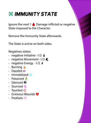 Aristeia! - Immunity State