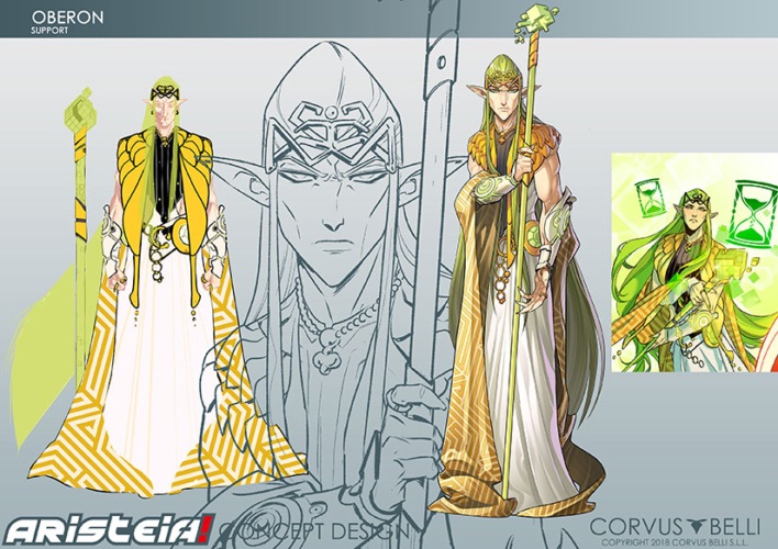 Aristeia! - Oberon - Concept Art