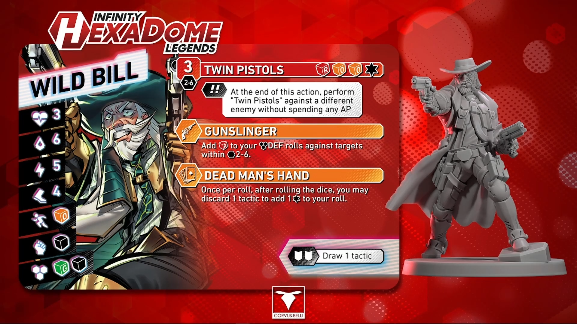 HexaDome Legends – Wild Bill