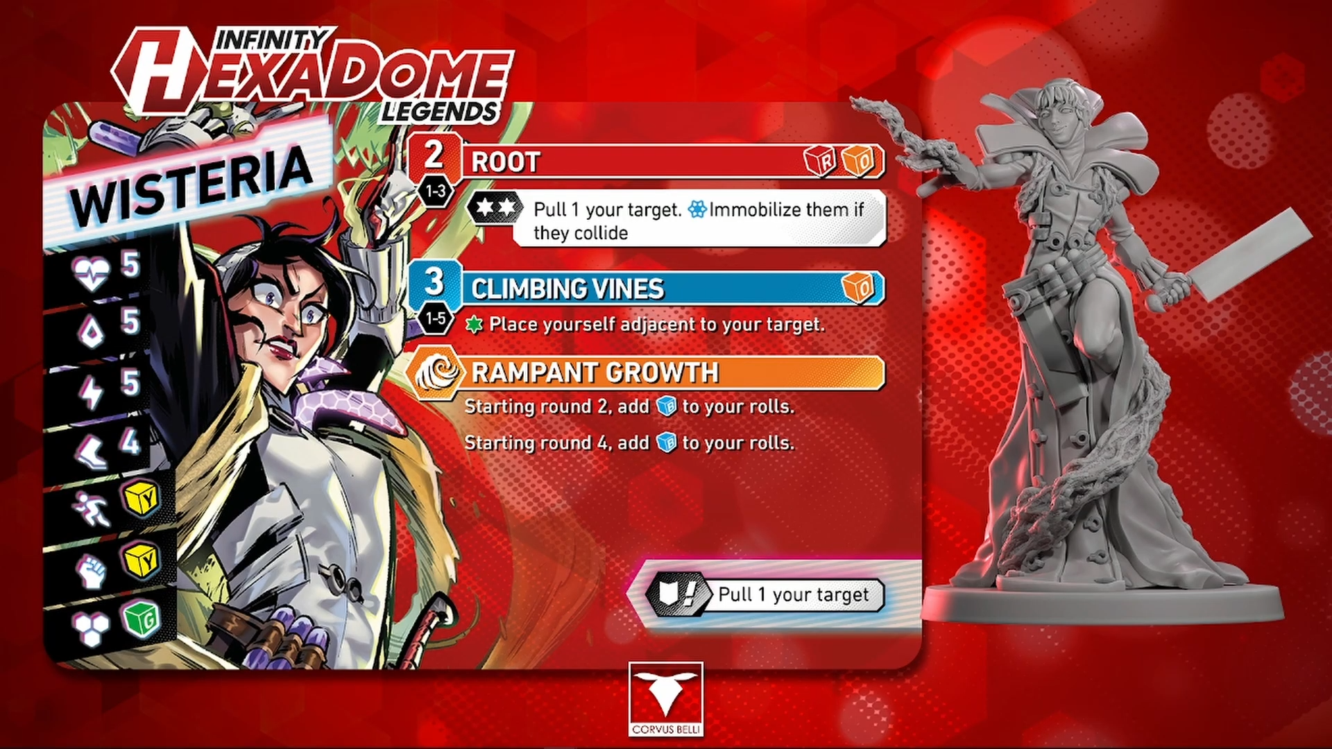 HexaDome Legends – Wisteria