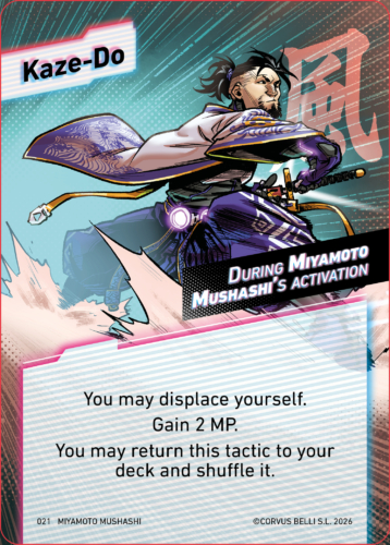 HexaDome Legends – Miyamoto Mushashi – Kaze-Do