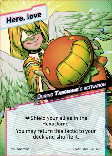 HexaDome Legends - Tangerine - Here, love