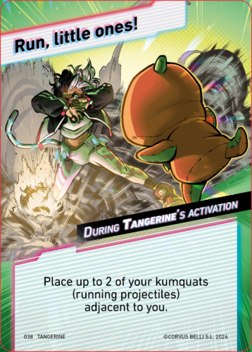 HexaDome Legends - Tangerine - Run, little ones!