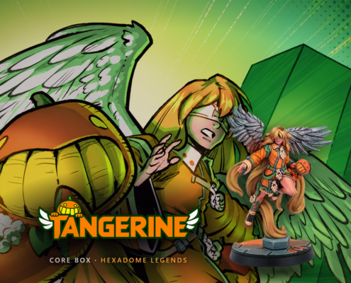 HexaDome Legends - Tangerine - Titelbild