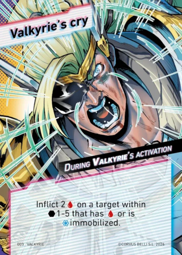 HexaDome Legends – Valkyrie – Valkyrie's cry
